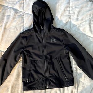 Under Armour Cold Gear, black jacket. Size 6.